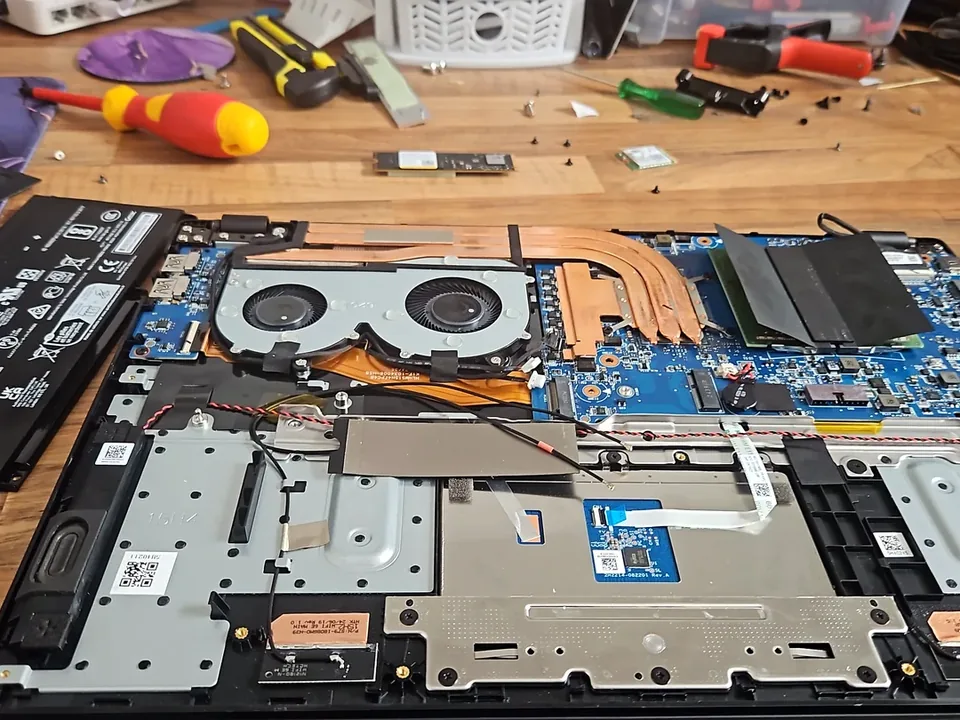 Laptop Servicing in Birmingham: What a Proper Health Check Should Include Laptop undergoing a structured hardware and software health check at PC Repair Guru Birmingham
