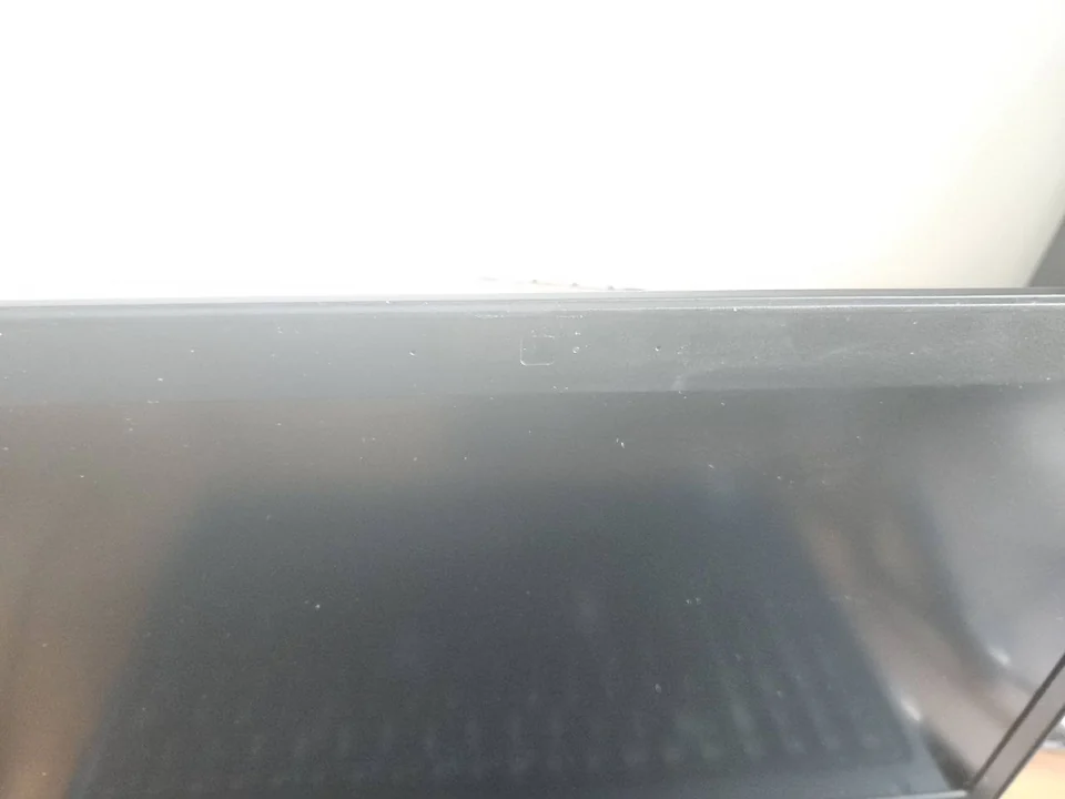 Laptop Webcam Not Working in Birmingham? Privacy, Driver, Cable or Camera Fault? Laptop display bezel and built-in webcam photographed during inspection
